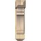 Ekena Millwork Olympic Craftsman Rough Sawn Bracket w/ Offset Brace, Douglas Fir, 8"W x 22"D x 34"H BKT0806X22X34OLY04RDF - alternate 2